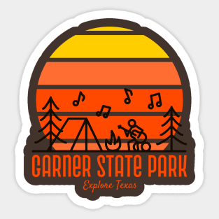 GARNER STATE PARK T-SHIRT Sticker